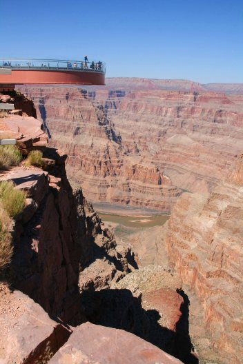 Der Skywalk in Grand Canyon West.