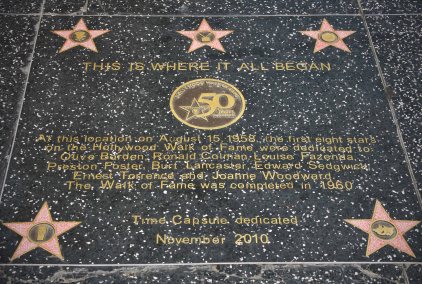 Walk of Fame in Hollywood. Foto: Oliver Heider
