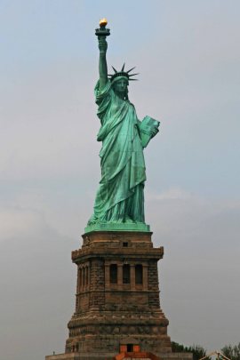 Freiheitsstatue auf Liberty Island. Foto: Oliver Heider