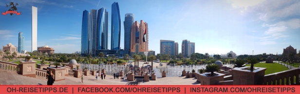 Die Etihad Towers in Abu Dhabi. Foto: Oliver Heider
